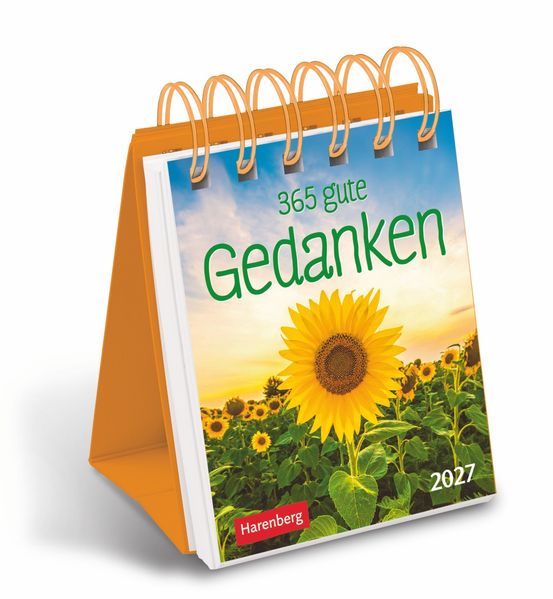 Cover von 365 gute Gedanken Mini-Geschenkkalender 2027