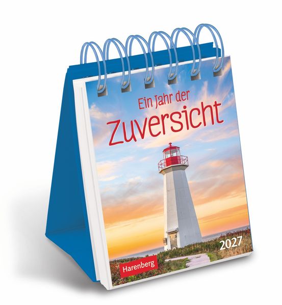 Cover von Ein Jahr der Zuversicht Mini-Geschenkkalender 2027