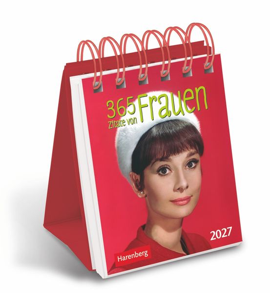 Cover von 365 Zitate von Frauen Mini-Geschenkkalender 2027