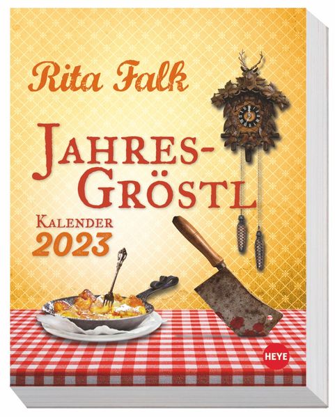 Cover von Rita Falk Jahres-Gröstl Tagesabreißkalender 2023