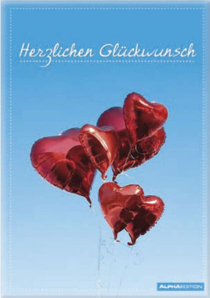 Cover von Geschenkheft – Herzlichen Glückwunsch – (10,5 x 14,8)
