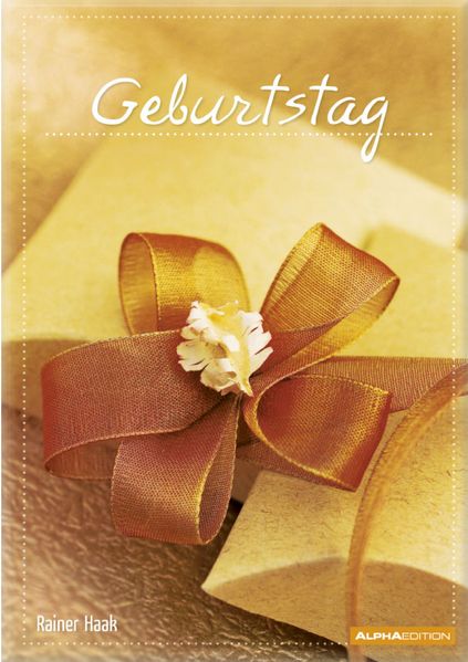 Cover von Geschenkheft – Geburtstag – im Kuvert – (10,5 x 14,8)