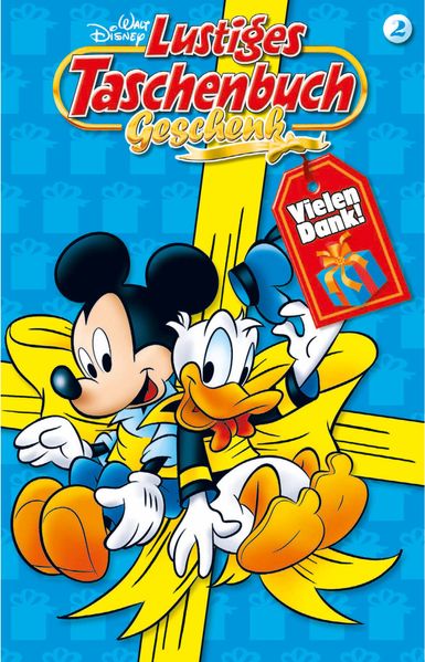 Cover von Lustiges Taschenbuch Geschenk – Vielen Dank