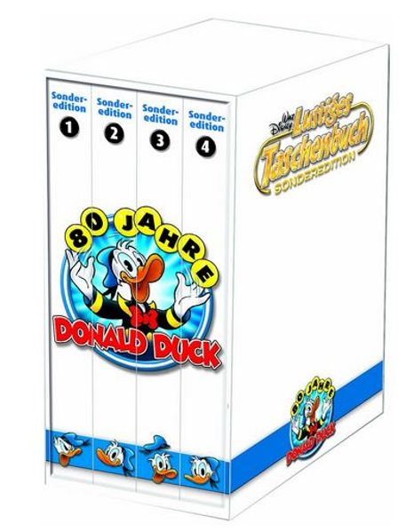 Cover von LTB Sondereditionsbox 80 Jahre Donald Duck