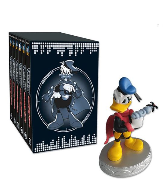 Cover von Lustiges Taschenbuch Ultimate Phantomias Box Band 1 – 6 mit Figur