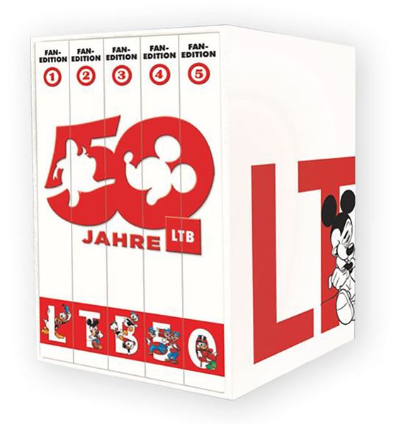 Cover von Lustiges Taschenbuch 50 Jahre LTB – Box