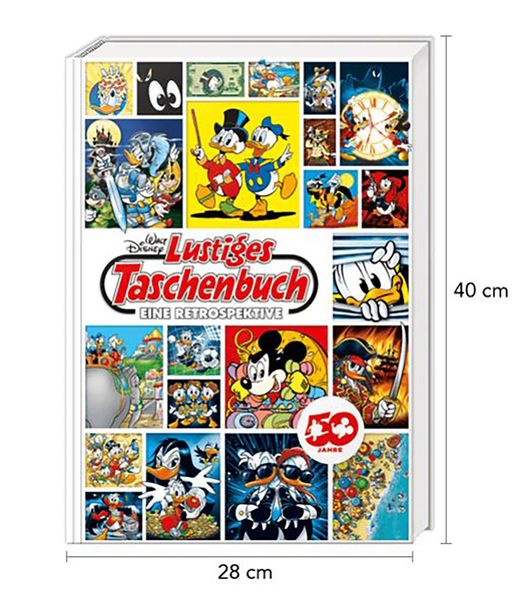 Cover von Lustiges Taschenbuch 50 Jahre LTB – Eine Retrospektive