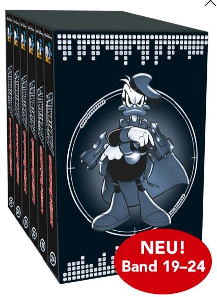 Cover von Lustiges Taschenbuch Ultimate Phantomias Box Band 19 – 24