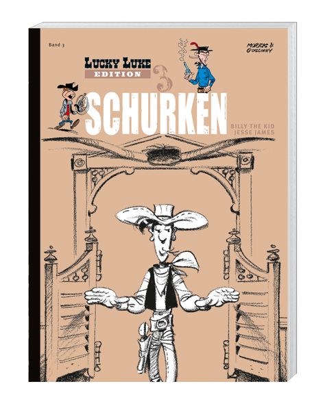 Cover von Lucky Luke Edition 03 Schurken