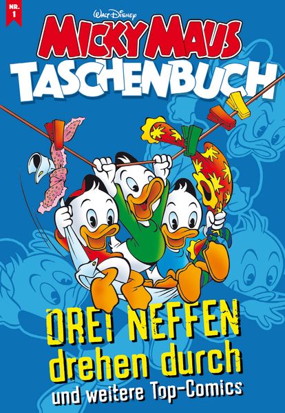 Cover von Micky Maus Taschenbuch Nr. 01