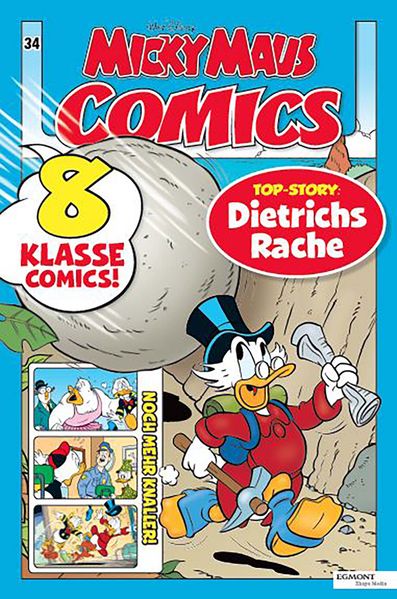 Cover von Micky Maus Comics Nr. 34