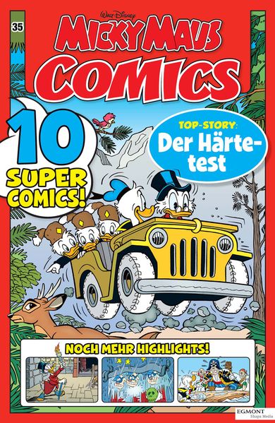Cover von Micky Maus Comics Nr. 35