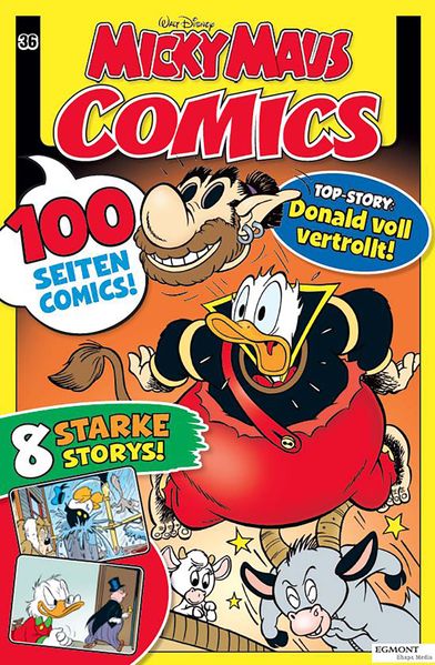 Cover von Micky Maus Comics Nr. 36