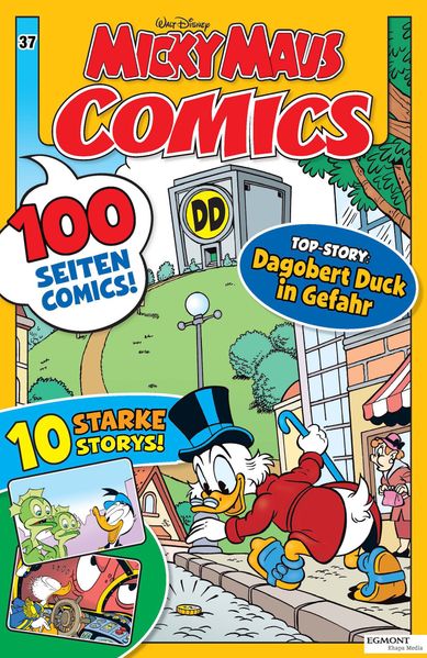 Cover von Micky Maus Comics Nr. 37