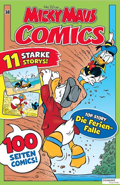 Cover von Micky Maus Comics Nr. 38