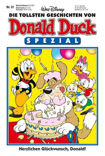Cover von Die tollsten Geschichten von Donald Duck – Spezial Nr. 31