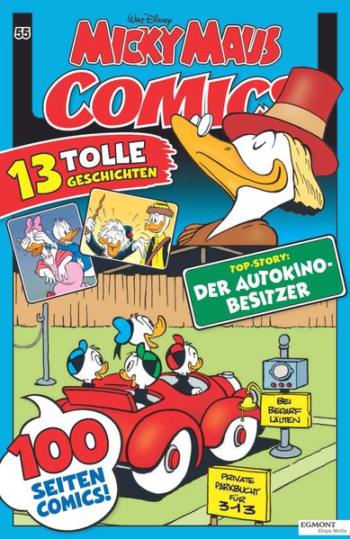 Cover von Micky Maus Comics 55