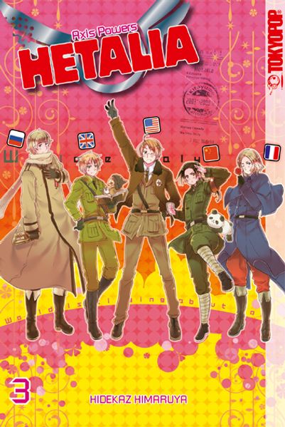 Cover von Hetalia – Axis Powers 03