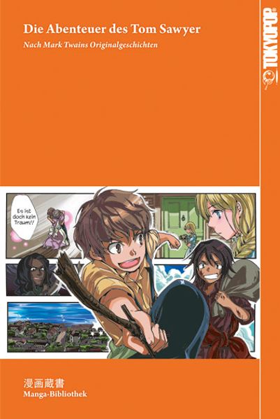 Cover von Manga-Bibliothek: Die Abenteuer des Tom Sawyer
