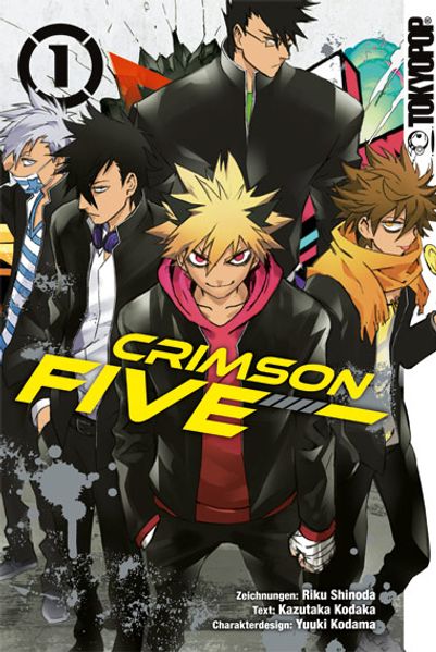 Cover von Crimson Five 01