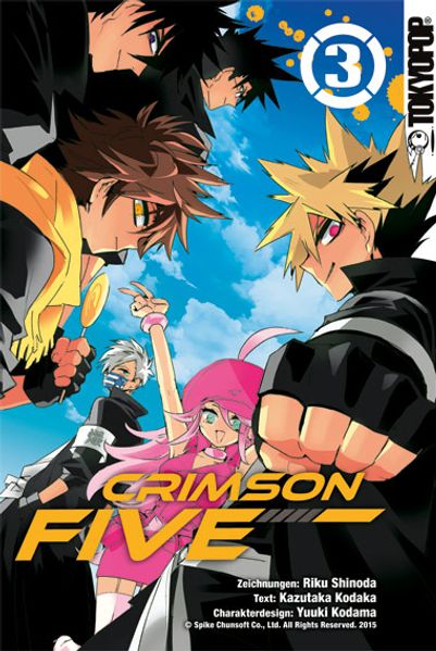 Cover von Crimson Five 03