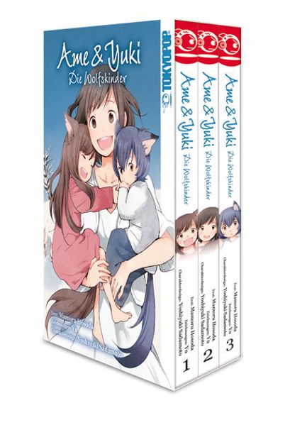 Cover von Ame & Yuki – Die Wolfskinder Box