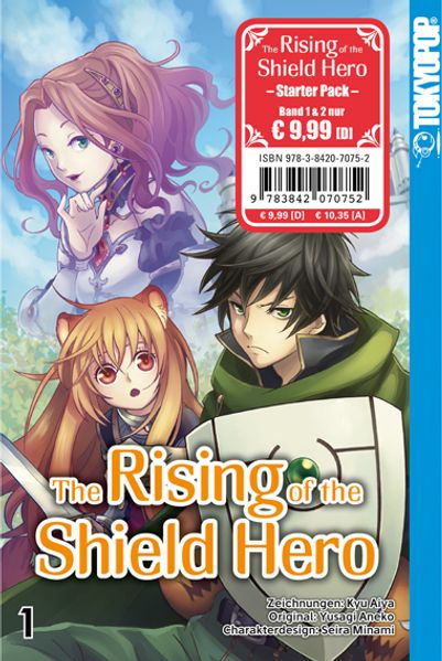 Cover von The Rising of the Shield Hero Starter Pack