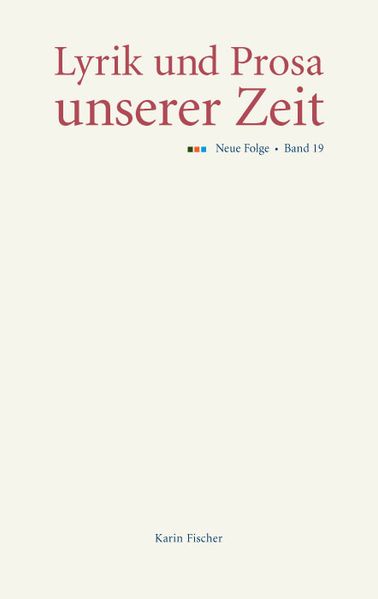 Cover von Lyrik und Prosa unserer Zeit