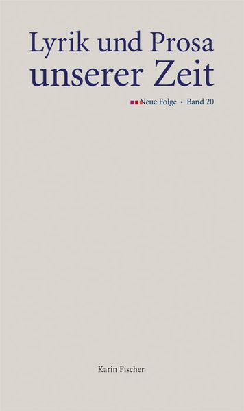 Cover von Lyrik und Prosa unserer Zeit