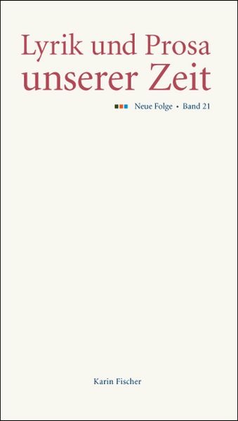 Cover von Lyrik und Prosa unserer Zeit