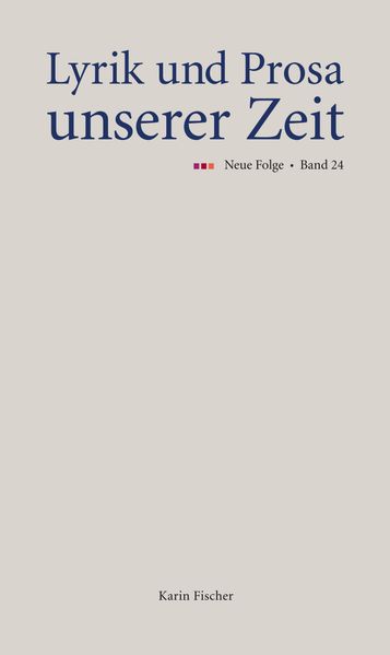 Cover von Lyrik und Prosa unserer Zeit