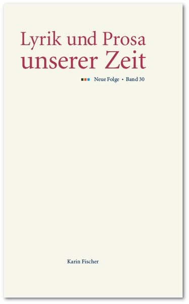 Cover von Lyrik und Prosa unserer Zeit