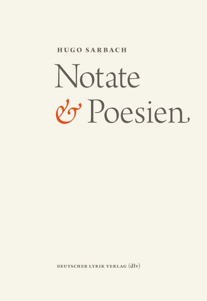 Cover von Notate & Poesien