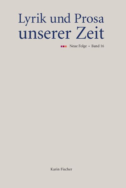 Cover von Lyrik und Prosa unserer Zeit