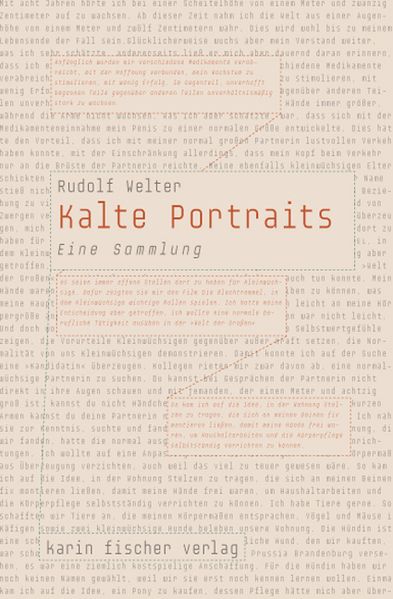 Cover von Kalte Portraits