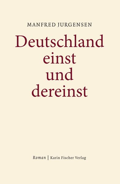 Cover von Deutschland einst und dereinst