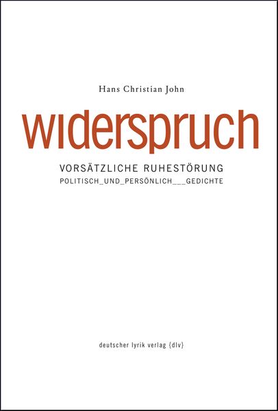 Cover von Lyrik