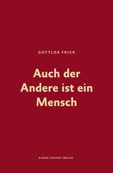 Cover von Auch der Andere ist ein Mensch