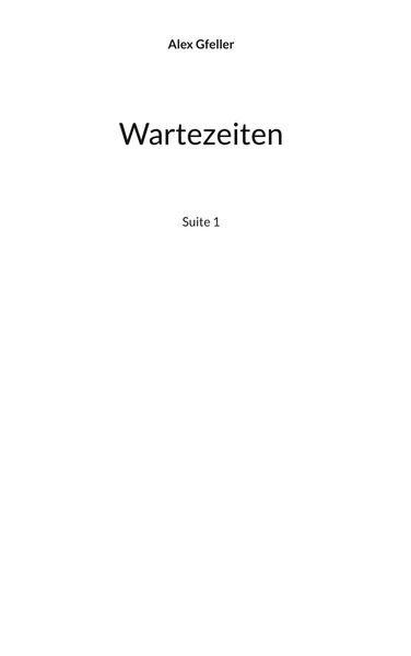 Cover von Wartezeiten