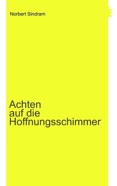 Cover von Achten auf die Hoffnungsschimmer