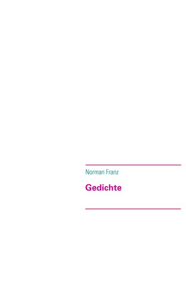 Cover von Gedichte
