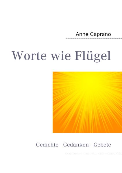 Cover von Worte wie Flügel