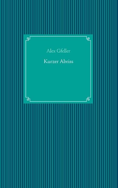 Cover von Kurzer Abriss