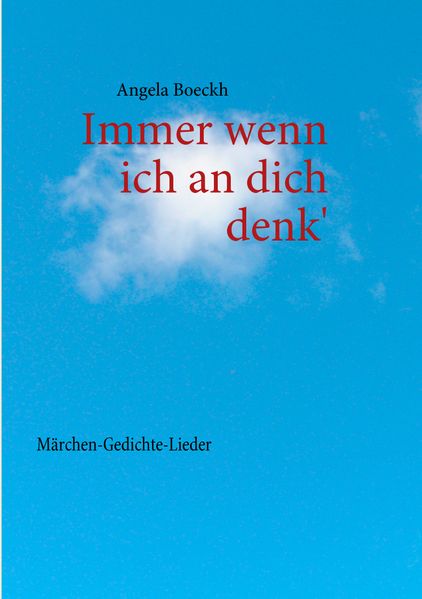 Cover von Immer wenn ich an dich denk‘