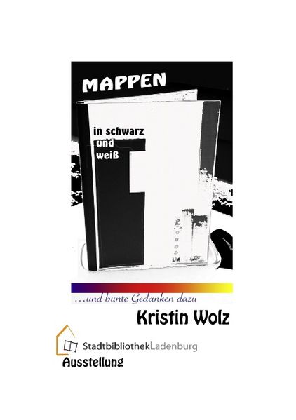 Cover von Mappen in schwarz und weiß