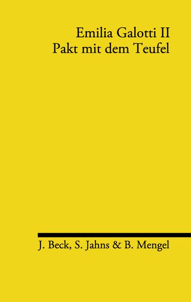 Cover von Emilia Galotti II