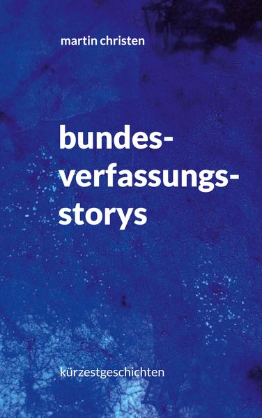 Cover von bundesverfassungs-storys