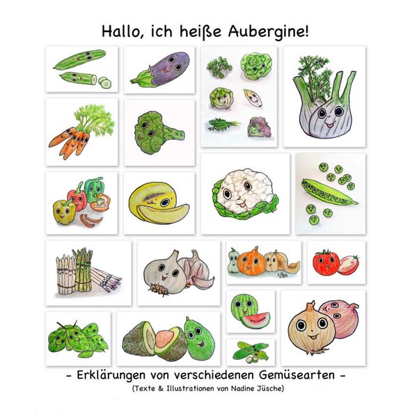 Cover von Hallo, ich heiße Aubergine!