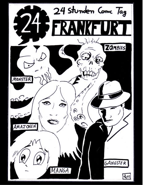 Cover von 24hComic zur Frankfurter Buchmesse 2011