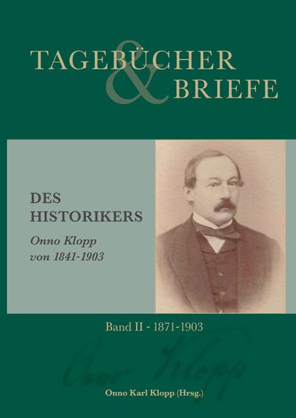 Cover von Tagebücher und Briefe des Historikers Onno Klopp von 1841-1903